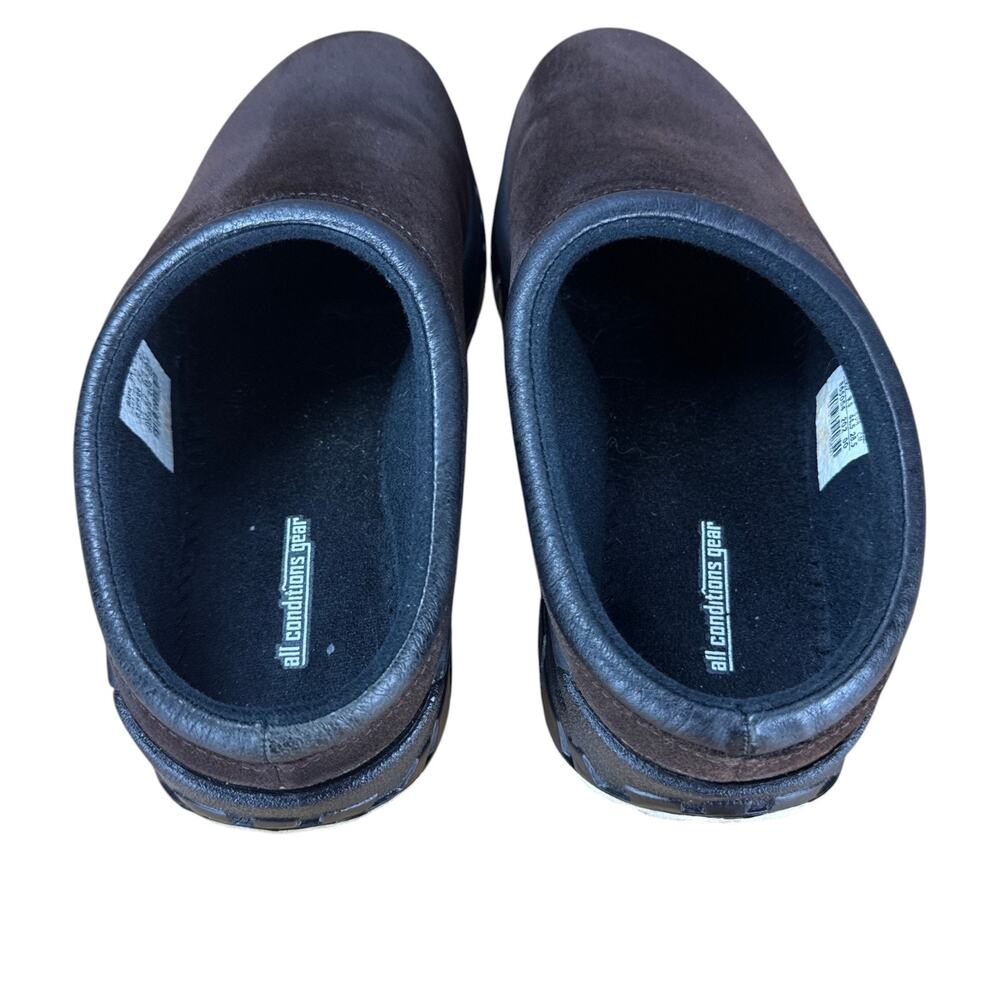 Vintage Nike ACG Rufus Mule Clog Brown Suede 2001 Mens 10.5 Y2K Gorpcore - Picture 7 of 10
